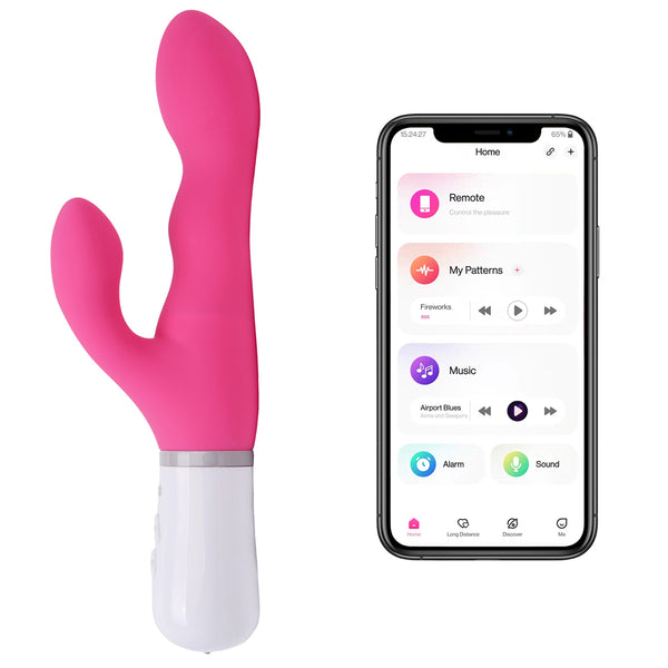 Lovense Nora Bluetooth App Compatible Rotating Rabbit Vibrator