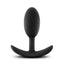 Anal Adventures Vibra Slim Platinum Silicone Butt Plug - Medium