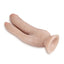 Dr. Skin Realistic 8" DP Cock Dildo With Suction Cup