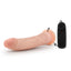 Dr. Skin Realistic 8.5" Vibrating PVC Dildo With Suction Cup