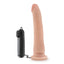 Dr. Skin Realistic 8.5" Vibrating PVC Dildo With Suction Cup