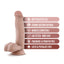 Dr. Skin Dr. Mark Realistic 7" PVC Dildo With Balls