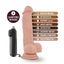 Dr. Skin Dr. Tim Realistic 7.5" Vibrating PVC Dildo