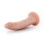 Dr. Skin 7" Realistic Poseable Dual-Density Dildo With Suction Cup