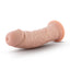 Dr. Skin 8" Realistic Poseable Dual-Density Dildo With Suction Cup