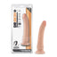 Dr. Skin 9" Realistic Poseable Dual-Density Dildo With Suction Cup