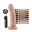 Dr. Skin Joe Realistic 8" Vibrating PVC Dildo