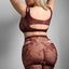 Fantasy Lingerie Undivided Attention Top & Crotchless Leggings - Curvy