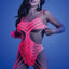 Fantasy Lingerie Glow Wavelength Rhinestone Cutout Bodystocking