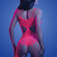 Fantasy Lingerie Glow Wavelength Rhinestone Cutout Bodystocking