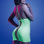 Fantasy Lingerie Glow Synthesise Seamless Keyhole Dress