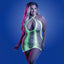 Fantasy Lingerie Glow Synthesise Seamless Keyhole Dress - Curvy