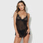 House of Desire Ashley Alexiss Split-Rear Babydoll & Thong