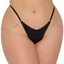 House of Desire Krystal Draped Rhinestone Chain Thong - Curvy