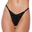 House of Desire Brooke Lace & Mesh Thong