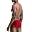 JSY 4-Piece Men's Christmas Shorts Costume Set