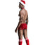 JSY 4-Piece Men's Christmas Shorts Costume Set