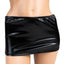 JSY Wet Look Bodycon Micro Mini Skirt