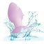 Lavender Haze Ridge Probe Vibrating Liquid Silicone Butt Plug