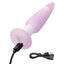 Lavender Haze Slender Probe Vibrating Liquid Silicone Butt Plug