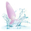 Lavender Haze Slender Probe Vibrating Liquid Silicone Butt Plug