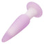 Lavender Haze Slender Probe Vibrating Liquid Silicone Butt Plug