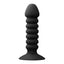 Leto Voss 10-Mode Vibrating Ribbed Silicone Anal Plug With Suction Cup