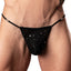 Male Power Show Stopper Polka Dot Mesh Posing Strap