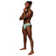 Male Power Sheer Prints Thong