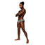 Male Power Sheer Prints Thong