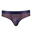 Male Power Sheer Prints Thong