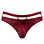 Male Power Lucifer Sheer Lace Strappy Cutout Thong