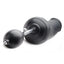 Tom's Black Magic Inflatable Silicone Dildo