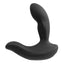 A black vibrating prostate massager with a round and tapered easy-insert head.