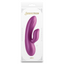 Seduction Angel Flexible Ribbed Metallic Silicone Rabbit Vibrator