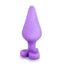 Naughtier Candy Hearts Platinum Silicone Butt Plug