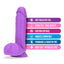 Neo 8" Dual-Density PVC Dildo With Balls