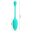 Pretty Love Knucker Dual-Density Silicone Egg Vibrator