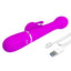 Pretty Love Dejon 3-in-1 Thrusting Rotating Beads Rabbit Vibrator