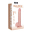 RealRock Realistic 7" Vibrating Dildo With Balls & Suction Cup