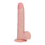 RealRock Realistic 9" Vibrating Dildo With Balls & Suction Cup