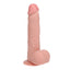 RealRock Realistic 9" Vibrating Dildo With Balls & Suction Cup