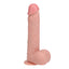 RealRock Realistic 8" Vibrating Rotating Dildo With Balls & Suction Cup