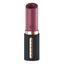 Front view of toy with matte dark red body, gold band with three lights, black handle with three gold buttons.
