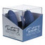 A package by Shots sits on a white backdrop with a blue hands free vibrating suction stimulator on it.