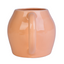 A ceramic mug with sculpted hairy testicles and a 3D pecker showcases its handle. 