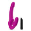 Temptasia Estella Vibrating Platinum Silicone Strapless Strap-On