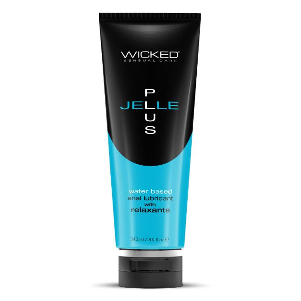 Wicked Jelle Plus Relaxing Thick Water Based Anal Lubricant Sexyland