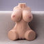 A petite torso masturbator with breasts in a 36DD cup size. 