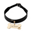 Yiwu Faux Leather Dog Bone Collar